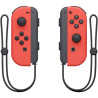 Nintendo Switch(red) + Super Mario Odyssey + The Super Mario Bros. Movie nálepky